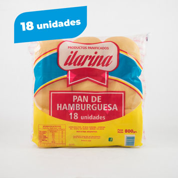 Pan de Hamburguesa 7 Pan de hamburguesa sin sesamo